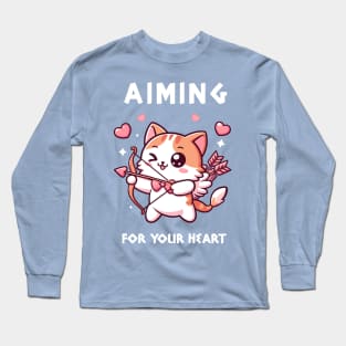 Aiming for your heart Long Sleeve T-Shirt